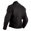 RST Rider Dark CE Black Textile Motorcycle Jacket Back                                                                                                                                                                                                         