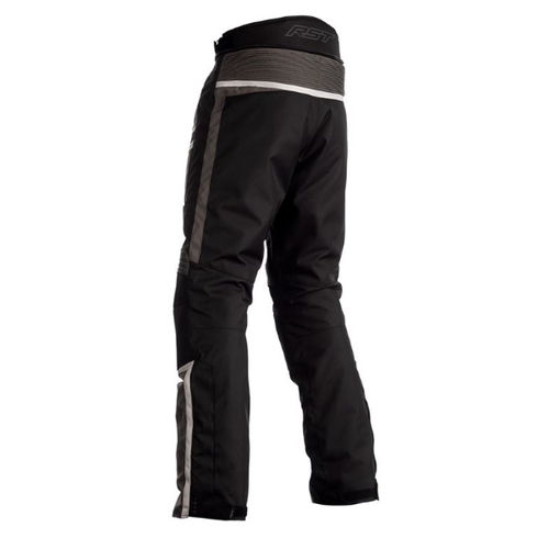 RST Maverick CE Black Grey Textile Motorcycle Jeans Rear                                                                                                                                                                                                       