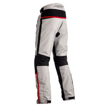 RST Maverick CE Silver Black Red Textile Motorcycle Jeans Rear