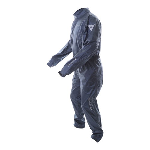Dainese Rain Anthracite Waterproof Oversuit Side                                                                                                                                                                                                               