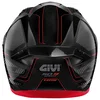 Givi Givi 50.9 Enigma Helmet Black Titanium Red - Thumbnail 4