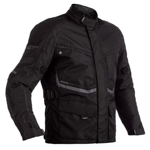 RST Maverick CE Ladies Black Textile Motorcycle Jacket Front                                                                                                                                                                                                   
