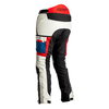 RST Adventure-X CE Ladies Ice Blue Red Motorcycle Jeans Rear                                                                                                                                                                                                   
