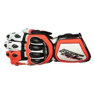 Tractech Evo R CE Gloves White Black Fluo Red