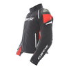 Dainese Racing 3 D-dry Mens Black Red Waterproof Textile Motorcycle Jacket Side                                                                                                                                                                                