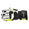 RST Tractech Evo R CE White Black Flo Yellow Motorcycle Gloves Palm                                                                                                                                                                                            