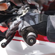 Byron Gloves Grey Camo