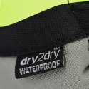 Montreal 4 Mens Dry2Dry Gloves Black Grey Fluo