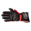 RST Axis CE Mens Black Red White Motorcycle Gloves Palm                                                                                                                                                                                                        