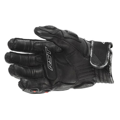 RST Freestyle CE Mens Black Motorcycle Gloves Palm                                                                                                                                                                                                             