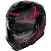 Nolan Nolan N80-8 Turbulence Helmet Flat Black Pink 079 - Thumbnail 1
