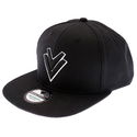 Snap Back Cap Black