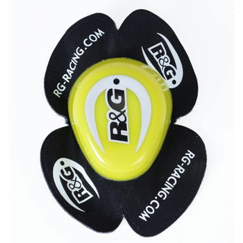 R&G Aero Wide Knee Sliders - Yellow