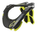 BNS Tech-2 Neck Brace Black Yellow Flo