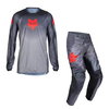 Fox 180 Interfere Grey Red Combo