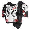Alpinestars A-10 Full Chest Protectors White Black Red Size: M-L