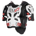 A-10 Full Chest Protectors White Black Red