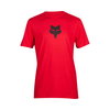 Fox Fox Head SS Prem T-Shirt Flame Red - Thumbnail 1