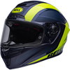 Bell Bell Race Star Flex DLX Helmet Tantrum 2 MG Dark Blue Hi-Viz - Thumbnail 1