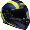 Bell Bell Race Star Flex DLX Helmet Tantrum 2 MG Dark Blue Hi-Viz - Thumbnail 3