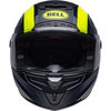Bell Bell Race Star Flex DLX Helmet Tantrum 2 MG Dark Blue Hi-Viz - Thumbnail 6