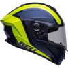 Bell Bell Race Star Flex DLX Helmet Tantrum 2 MG Dark Blue Hi-Viz - Thumbnail 7