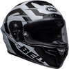 Bell Bell Race Star Flex DLX Helmet Labyrinth Gloss White Black - Thumbnail 2