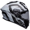 Bell Bell Race Star Flex DLX Helmet Labyrinth Gloss White Black - Thumbnail 6