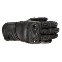 Cypher 1.0 Short Leather Gloves Stealth Black
