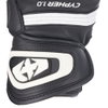 Oxford Products Oxford Products Cypher 1.0 Short Leather Gloves Black White - Thumbnail 4