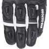 Oxford Products Oxford Products Cypher 1.0 Short Leather Gloves Black White - Thumbnail 8