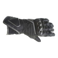 Carbon D1 Long Gloves Black