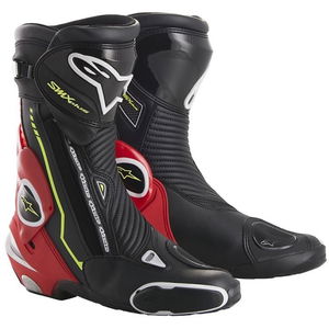 SMX Plus Boots Black Red Fluo White Yellow