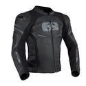 Nexus 1.0 Leather Mens Jacket Stealth Black
