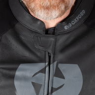 Nexus 1.0 Leather Mens Jacket Stealth Black