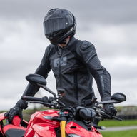 Nexus 1.0 Leather Mens Jacket Stealth Black