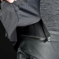 Nexus 1.0 Leather Mens Jacket Stealth Black
