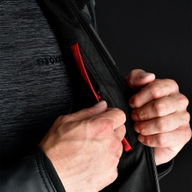 Nexus 1.0 Leather Mens Jacket Stealth Black