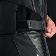 Nexus 1.0 Leather Mens Jacket Stealth Black