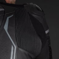 Nexus 1.0 Leather Mens Jacket Stealth Black