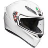 AGV K1 Plain Helmet White Size: S