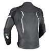 Oxford Products Oxford Products Nexus 1.0 Leather Mens Jacket Black White - Thumbnail 2