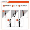 Oxford Products Oxford Products Atlas Straps B-Clip Lichen - Thumbnail 4