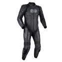 Nexus 1.0 Leather Mens Suit Stealth Black