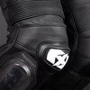 Oxford Products Oxford Products Nexus 1.0 Leather Mens Pant Black White - Thumbnail 4