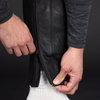 Oxford Products Oxford Products Nexus 1.0 Leather Mens Pant Black White - Thumbnail 5
