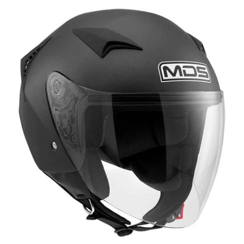 MDS G240 Solid Helmet Matt Black Size: S