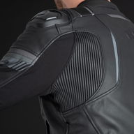 Cypher 1.0 Leather Mens Jacket Stealth Black