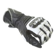 Carbon D1 Long Gloves Black White Anthracite