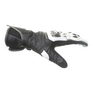 Carbon D1 Long Gloves Black White Anthracite